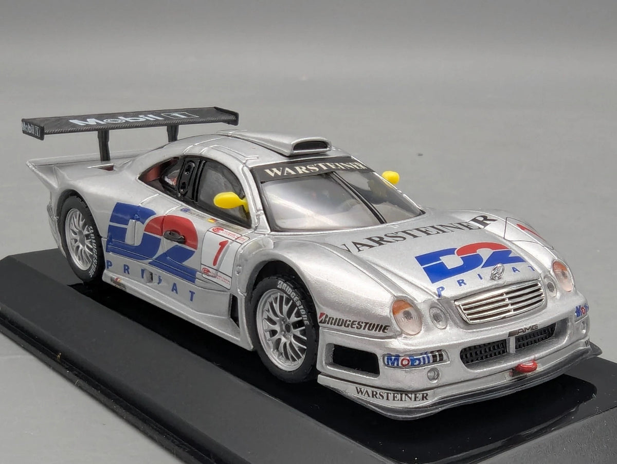 Modellautos 1:43 Maisto Mercedes Benz CLK-GTR 1998 #1 mit  Dealer OVP