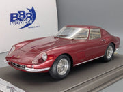 Modellautos 1:18 BBR Ferrari 275 GTB/4 1966 S/N 09925 01/16 mit Vitrine und OVP