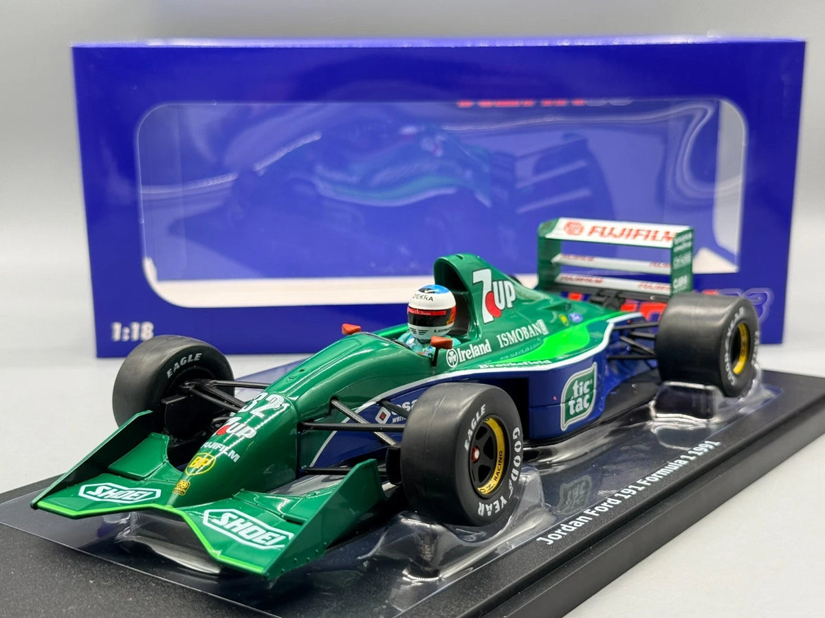 Modellautos 1:18 Werk83 Jordan Ford 191 Formula 1 1991 #32 mit OVP
