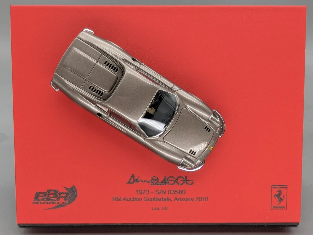 Modellautos 1:43 BBR Ferrari 246 GT Dino 1973 RM Auction 2016 01/05 mit OVP