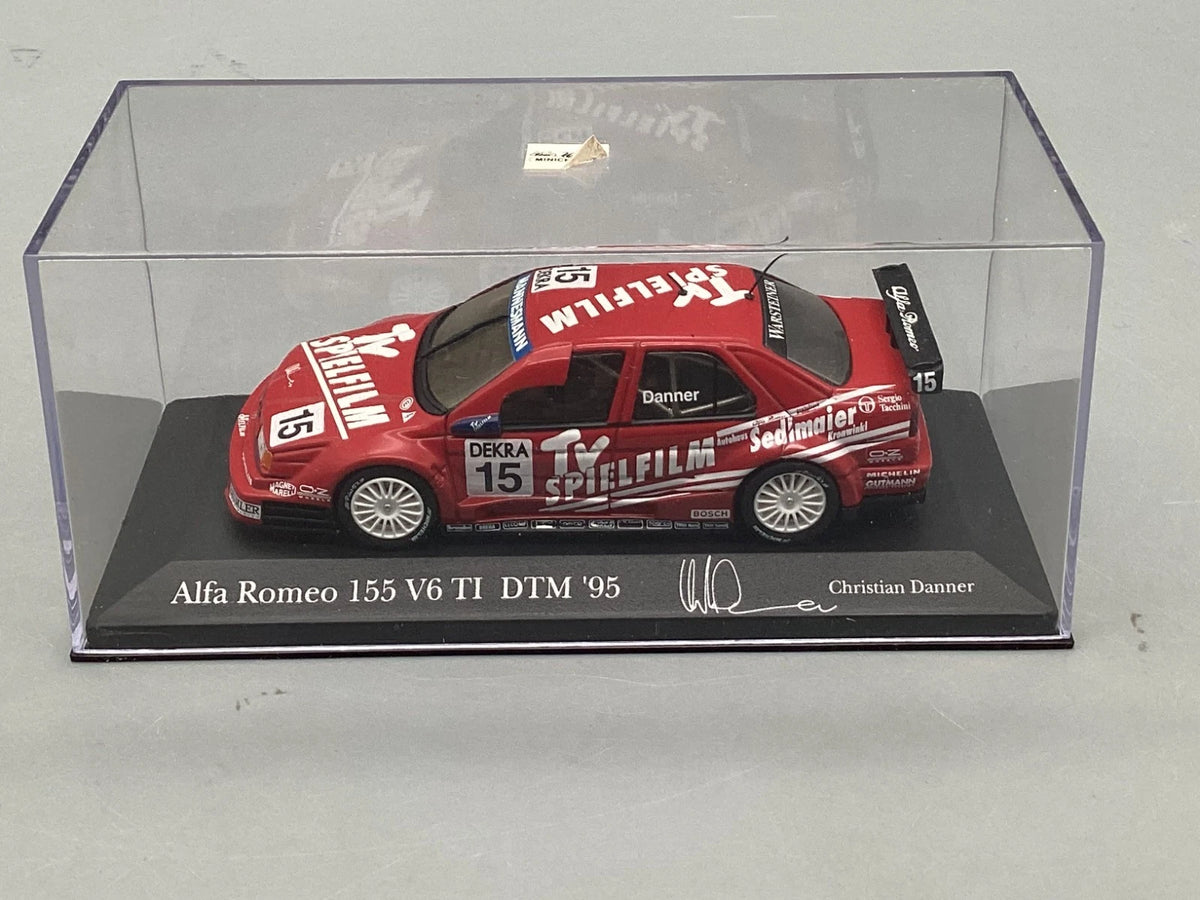 Modellautos 1:43 Minichamps Alfa Romeo 155 V6  DTM 1995 Danner #15 mit OVP