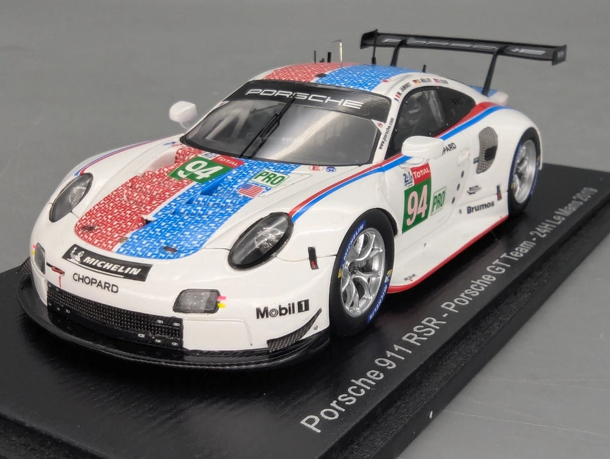 Modellautos 1:43 Spark S7939 Porsche 911 RSR 24h Le Mans 2019 #94 mit OVP