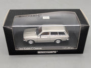 Modellautos 1:43 Minichamps Opel Kadett C Caravan 1978 Silber Metallic mit OVP