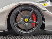 Modellautos 1:12 Amalgam Ferrari La Ferrari Ltd #01/10 Silber Zertifikat mit OVP