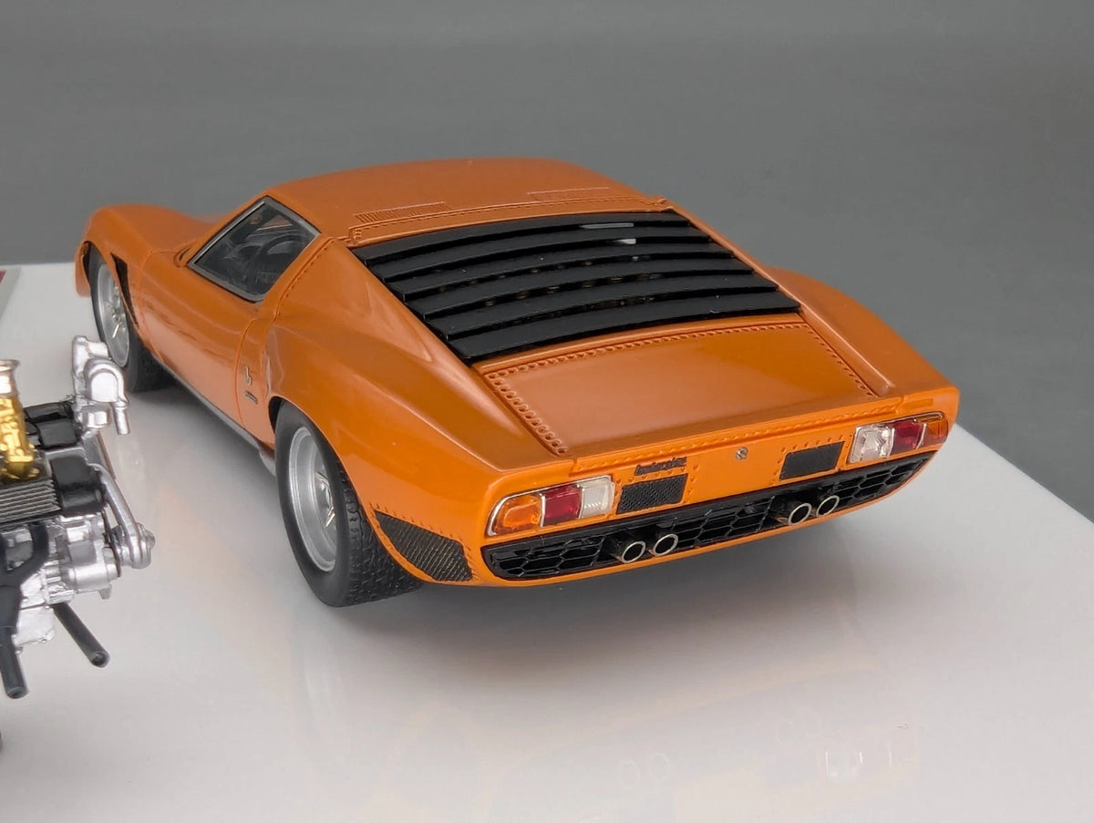 Eidolon Make Up 1:43 Lamborghini Jota SJ Orange Engine Set Ltd 4/100 mit OVP