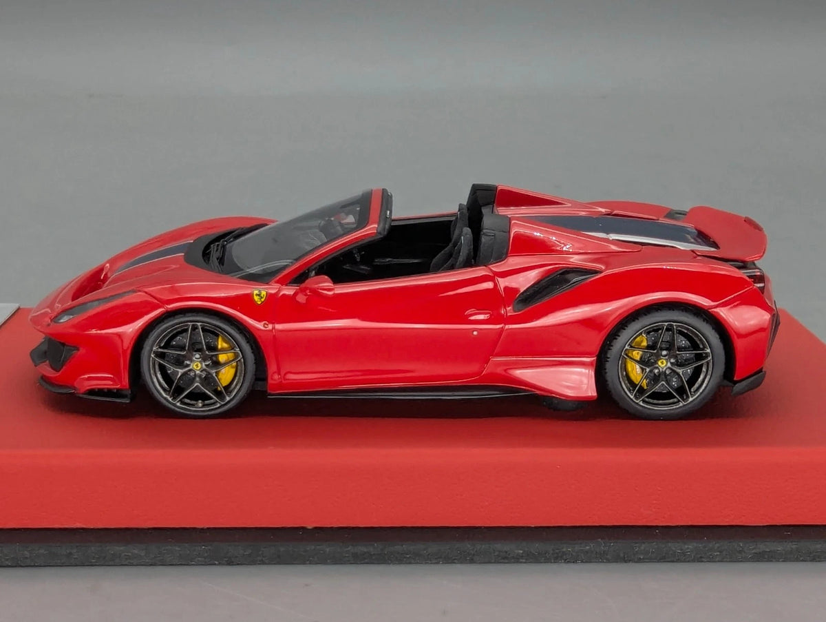 Modellautos 1:43 BBR Concept43 Ferrari 488 Pista Spider RHD Rot Ltd 01/20 OVP