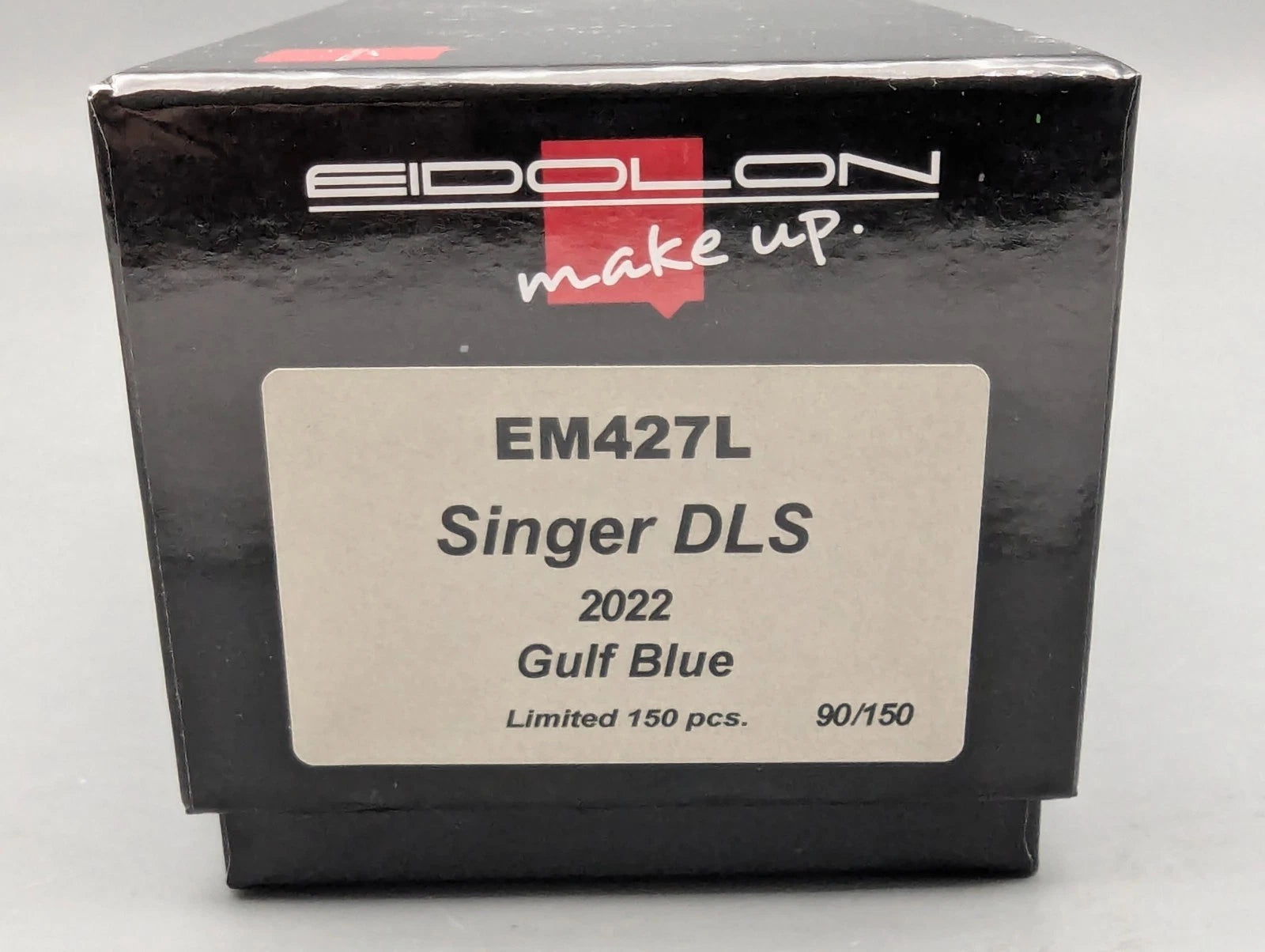 Eidolon Make Up 1:43 Porsche Singer DLS 2022 Gulf Blue Ltd 090/150 mit OVP