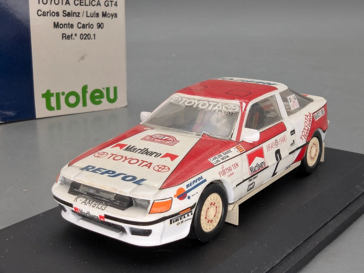 Modellautos 1:43 Trofeu Toyota Celica GT4 RMC 1990 #2 Sainz Mova OVP