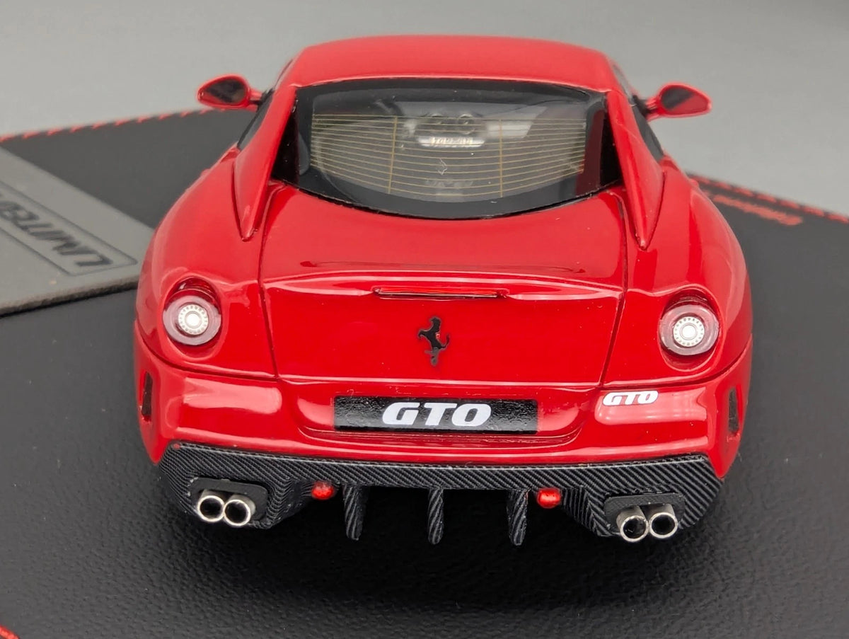 Modellautos 1:43 BBR  Ferrari 599 GTO Rosso corsa 322 Ltd 10/10  in OVP