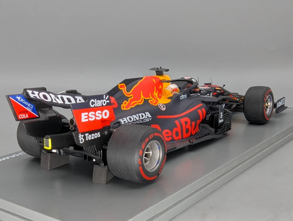 Modellautos 1:18 Spark Honda Red Bull RB16B WINNER Abu D 2021 #33 Verstappen OVP
