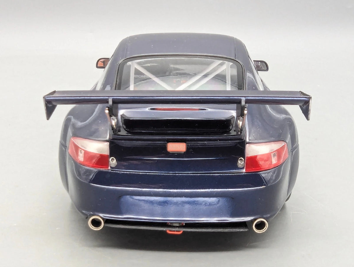 Modellautos 1:18 Minichamps Porsche 911 GT3 RSR 2004 Blau mit OVP