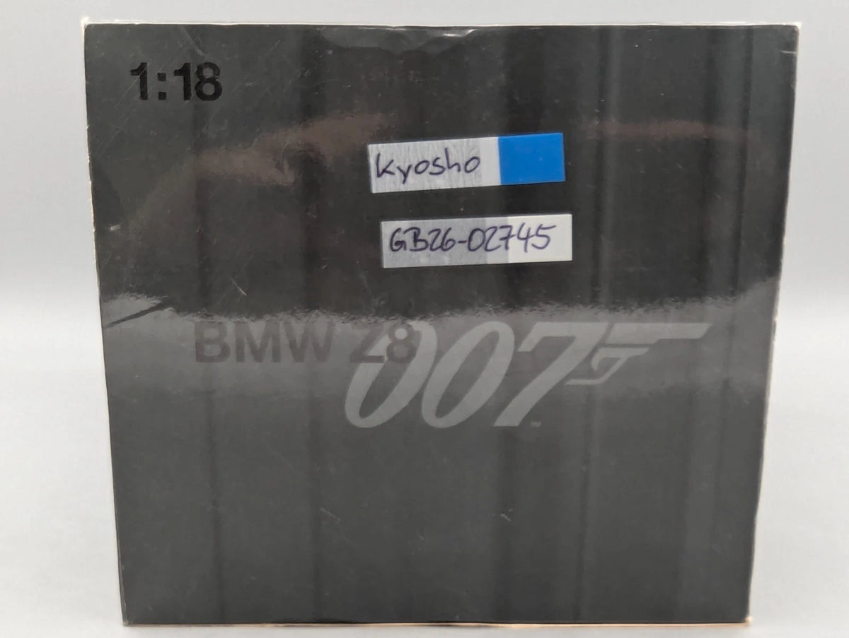 Modellautos 1:18 Kyosho BMW Z8 James Bond 007 Edition 1999 Silber mit OVP