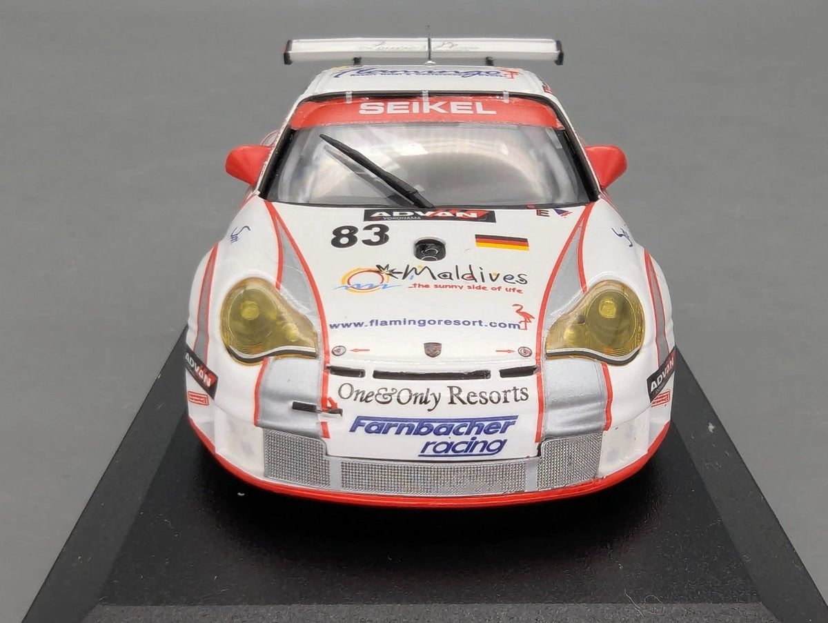Modellautos 1:43 Minichamps Porsche 911 996 GT3 RSR 2. LeMans GT2 2006 #83 OVP