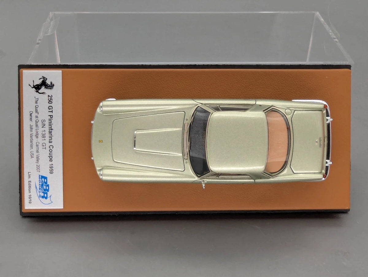 Modellautos 1:43 BBR Ferrari 250 GT Pininfarina Coupe Version 2007 10/10 mit OVP