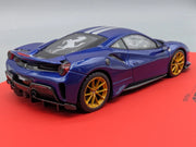 Modellautos 1:43 BBR Ferrari 488 Pista LHD Leirer CH Limited 1/5 Medium Base OVP