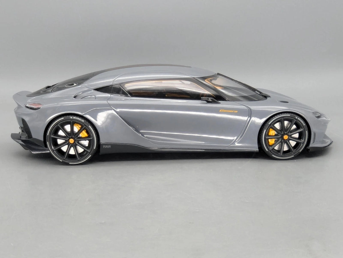 Modellautos 1:18 GT Spirit GT374 KGG Königsegg Gemera Grau mit OVP