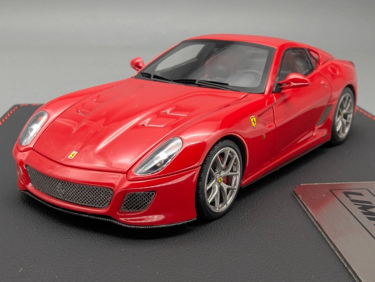 Modellautos 1:43 BBR  Ferrari 599 GTO Rosso corsa 322 Ltd 10/10  in OVP
