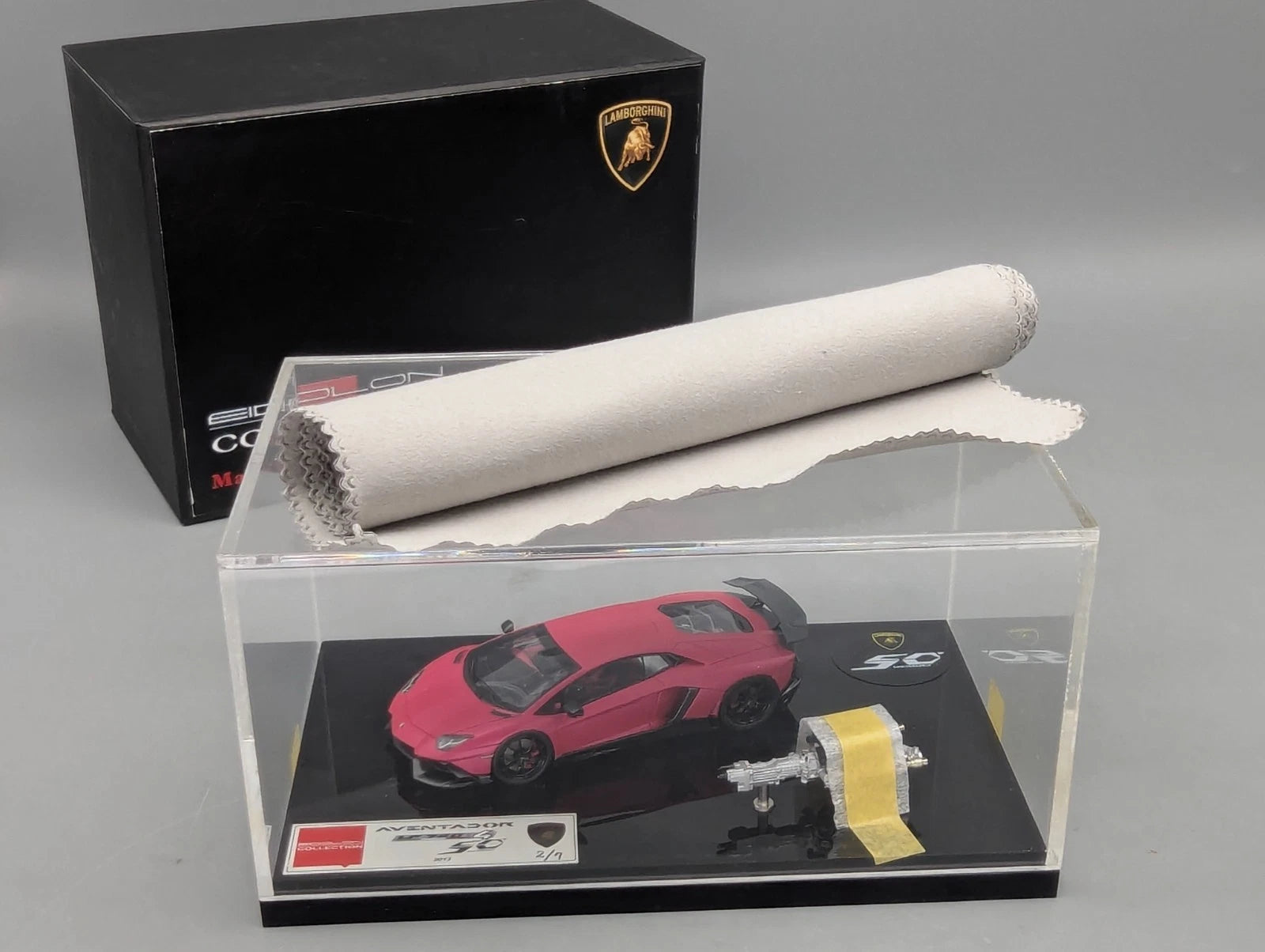 Eidolon Make Up 1:43 Lamborghini Aventador LP720-4 2013 Ltd 2/7 Engine Set OVP