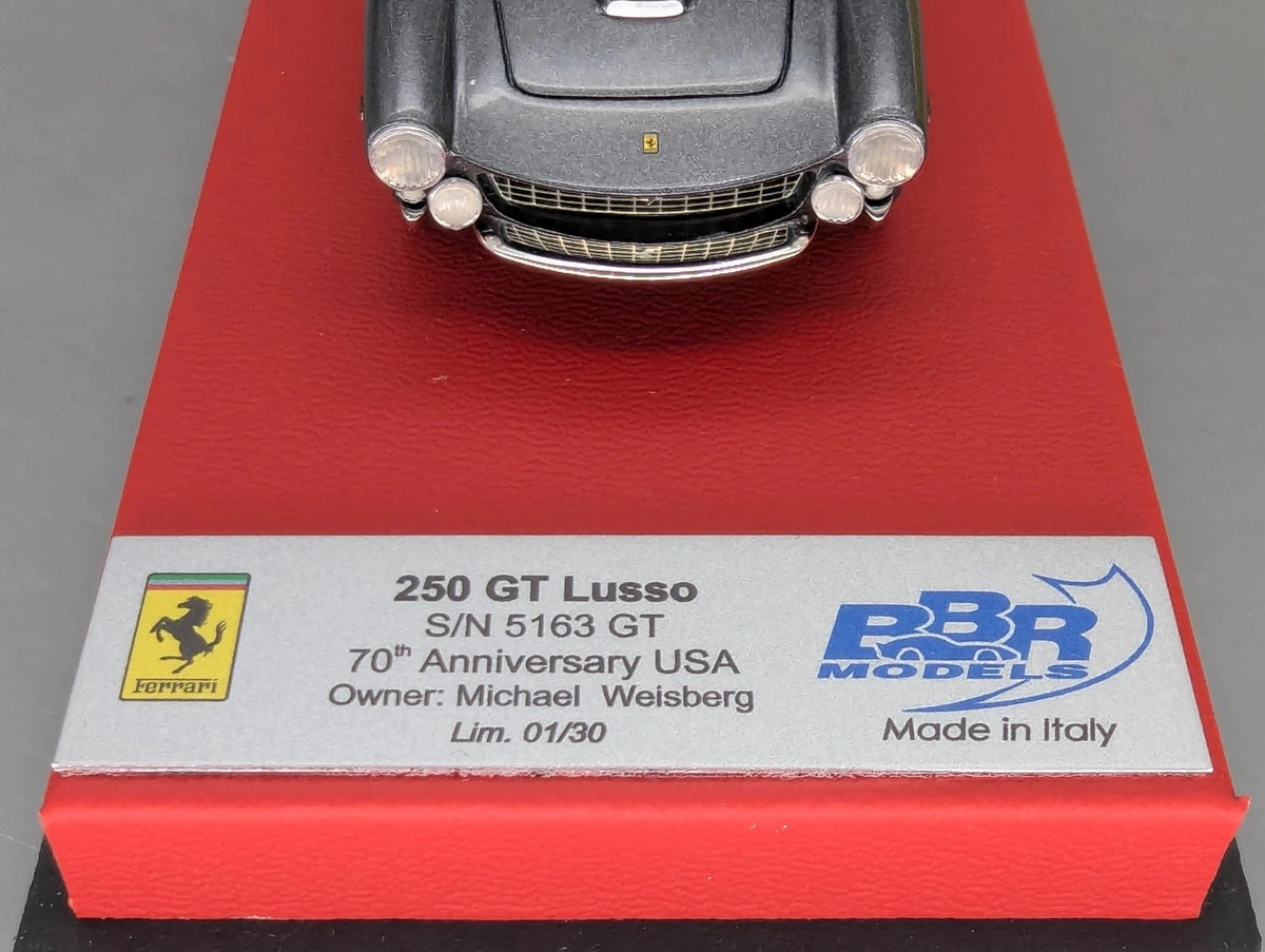 Modellautos 1:43 BBR Ferrari 250 GT Lusso S/N 5163 Ltd 01/30 in OVP
