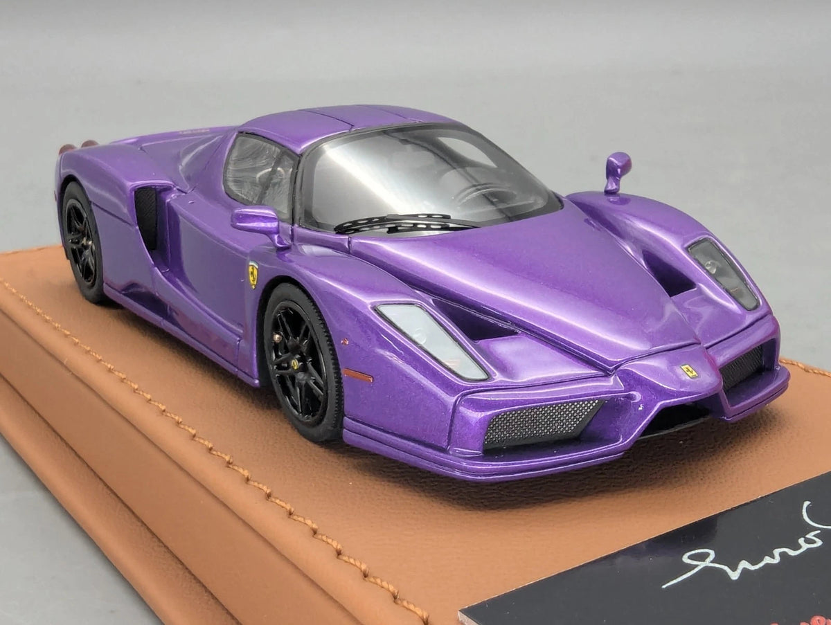 Modellautos 1:43 BBR Executive Calsito Ferrari Enzo Mica Violet Gl Ltd 23/35 OVP