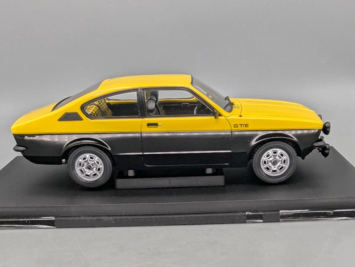 Modellautos 1:18 MCG Modelcar Group 18190 Opel Kadett C Coupe GT/E Yell Blck OVP