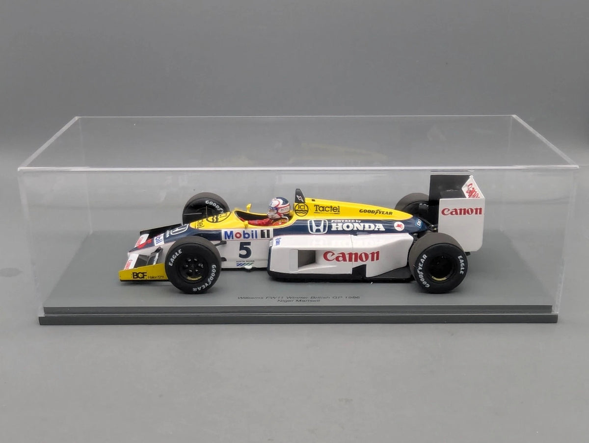 Modellautos 1:18 Spark Williams FW11 WINNER British GP 1986 #5 Nigel Mansell OVP