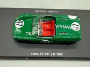 Modellautos 1:43 Spark Lotus 23 #47 LM 1962 + OVP