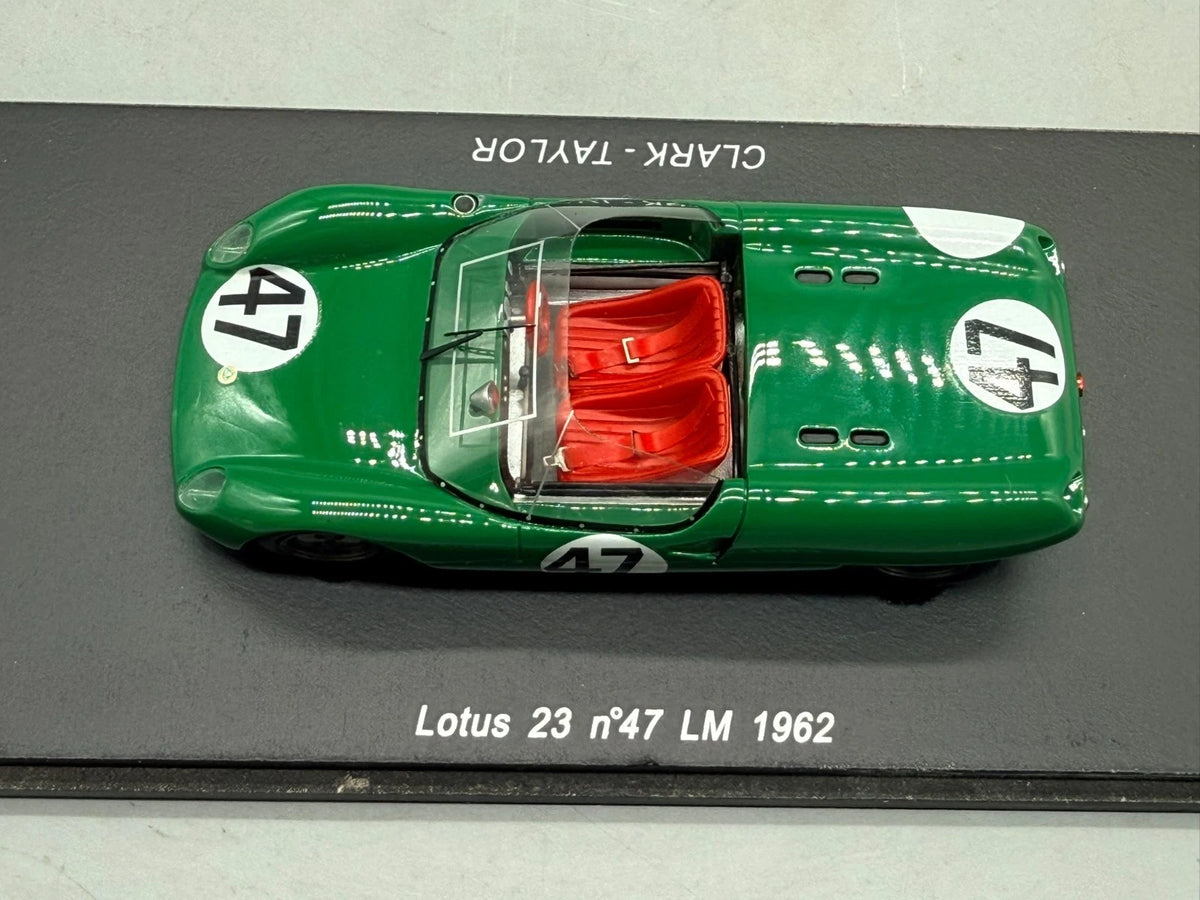 Modellautos 1:43 Spark Lotus 23 #47 LM 1962 + OVP