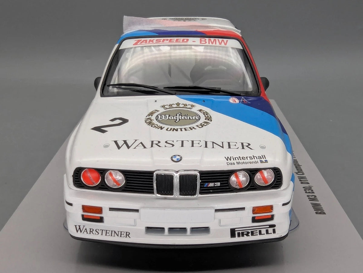 Modellautos 1:18 Werk83 BMW M3 E30 DTM Champion 1987 #2 E. van de Poele mit OVP