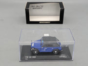 Modellautos 1:43 Minichamps Volkswagen VW 181 THW 1969 Blau mit OVP