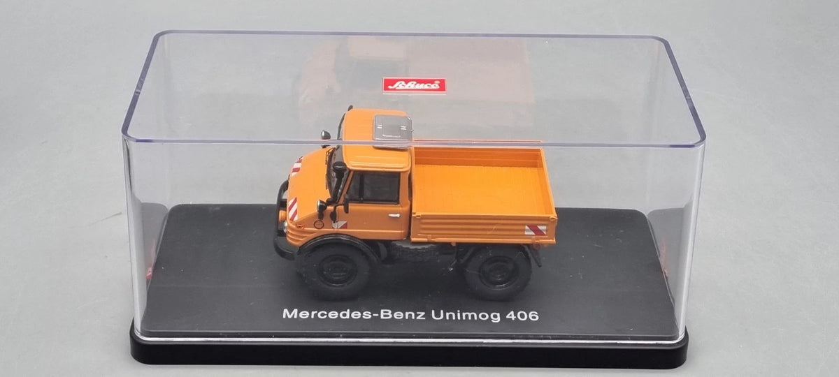 LKW Modelle 1:43 Schuco 03151 Mercedes-Benz Unimog 406 orange OVP