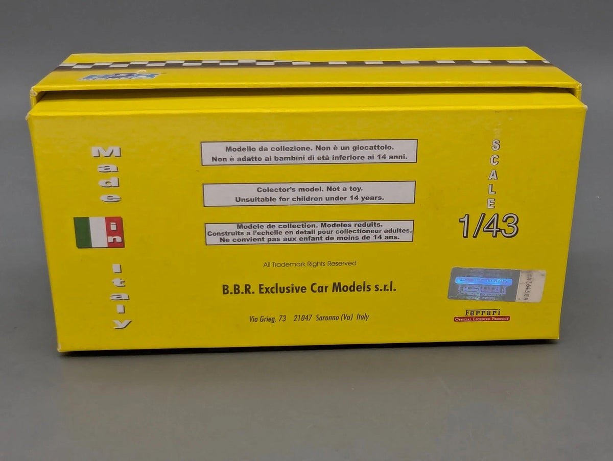 Modellautos 1:43 BBR  Ferrari 599 GTB Fiorano 2006 Ltd 10/10  in OVP