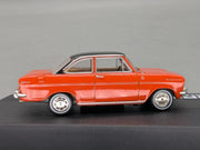 Modellautos 1:43 Ixo für Eaglemoss Opel Collection Kadett B Weiß mit Vitrine