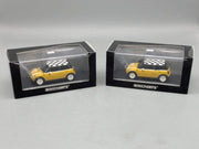 Modellautos 1:43 Minichamps Mini One 2001 Mellow Yellow mit OVP