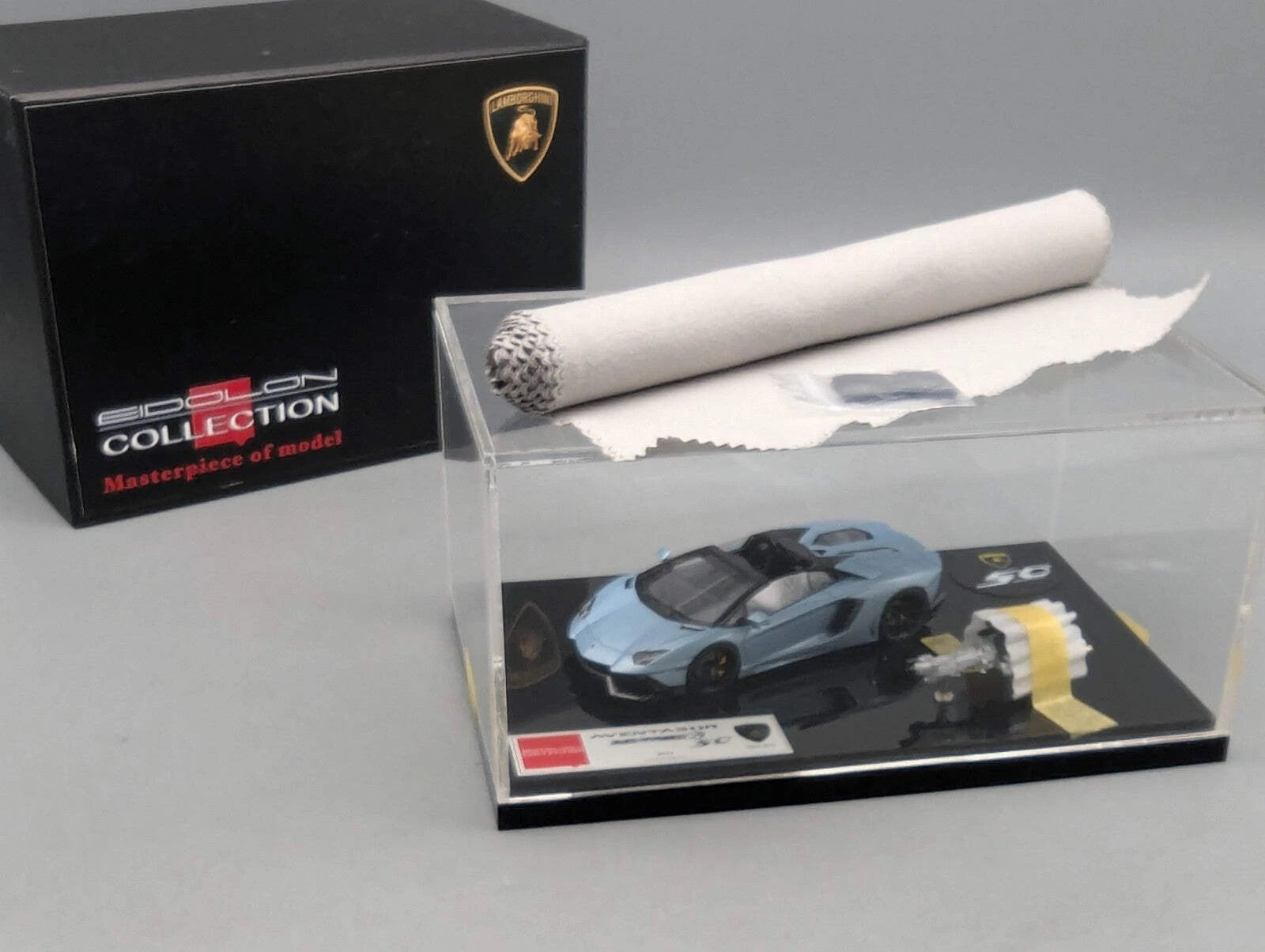 Eidolon Make Up 1:43 Lamborghini Aventador LP720-4 Roadster 2013 Engine Set OVP