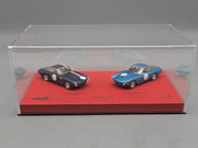 Modellautos 1:43 BBR  Ferrari 250 GT The Racing Lusso LHD RHD Set 2-tlg. 1/3 OVP