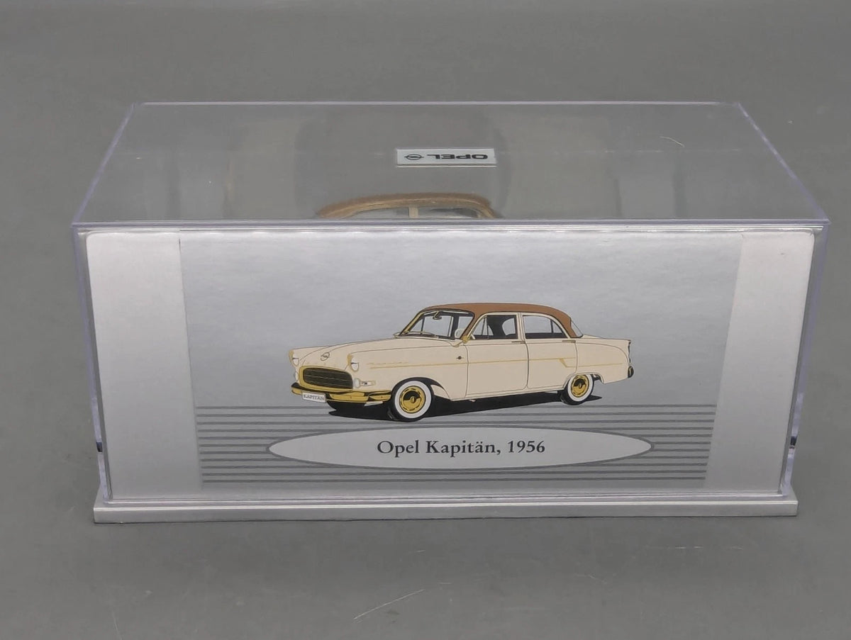 Modellautos 1:43 Ixo PCT Opel Car Collection 2-Mio. Opel Kapitän 1956 Dealer OVP
