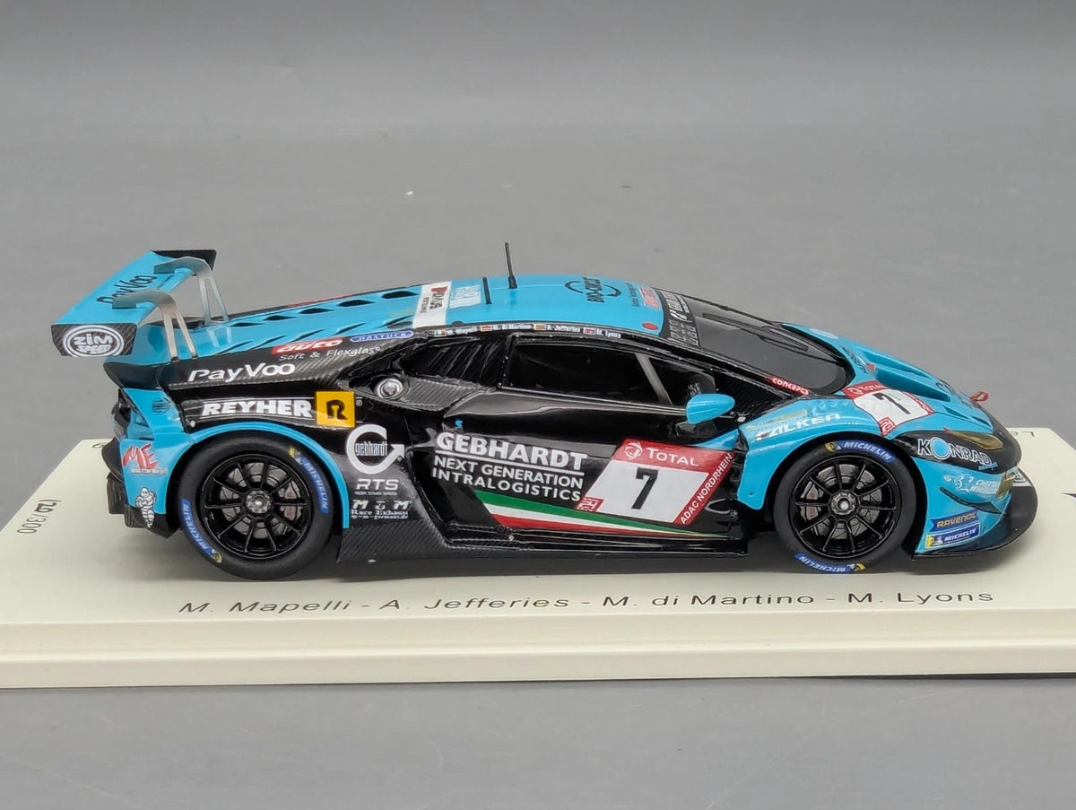 Modellautos 1:43 Spark SG576 Lamborghini Huracan GT3 EVO 24h Nbrg 2019 #7 OVP