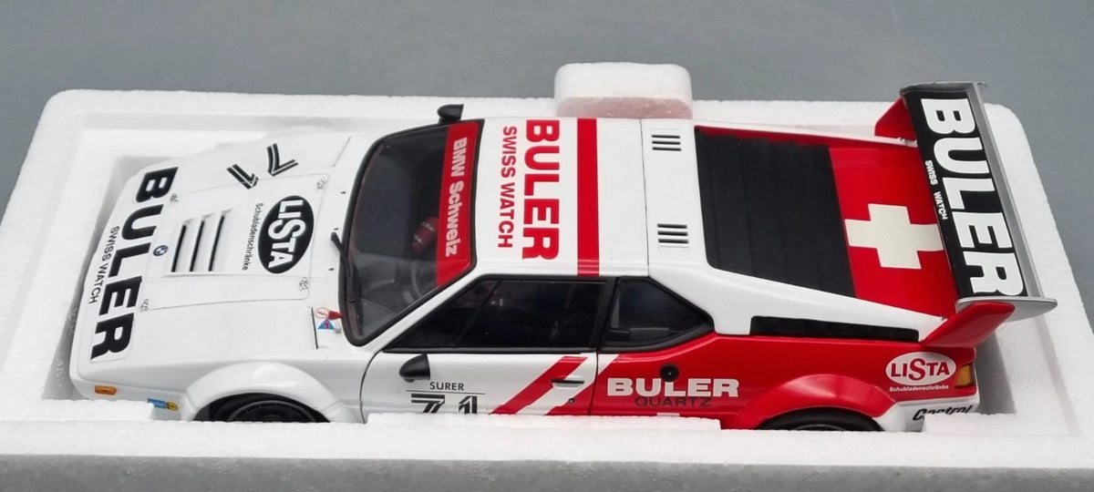 Modellautos 1:18 Minichamps 180 792971 BMW M1 Procar Series 1979 #71 Surer OVP
