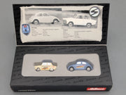 Modellautos 1:90 Schuco Piccolo-Set 15 Jahre deutsche Einheit VW Trabant in OVP