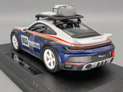 Modellautos 1:24 Bburago Porsche 911 Dakar mit Dealer OVP