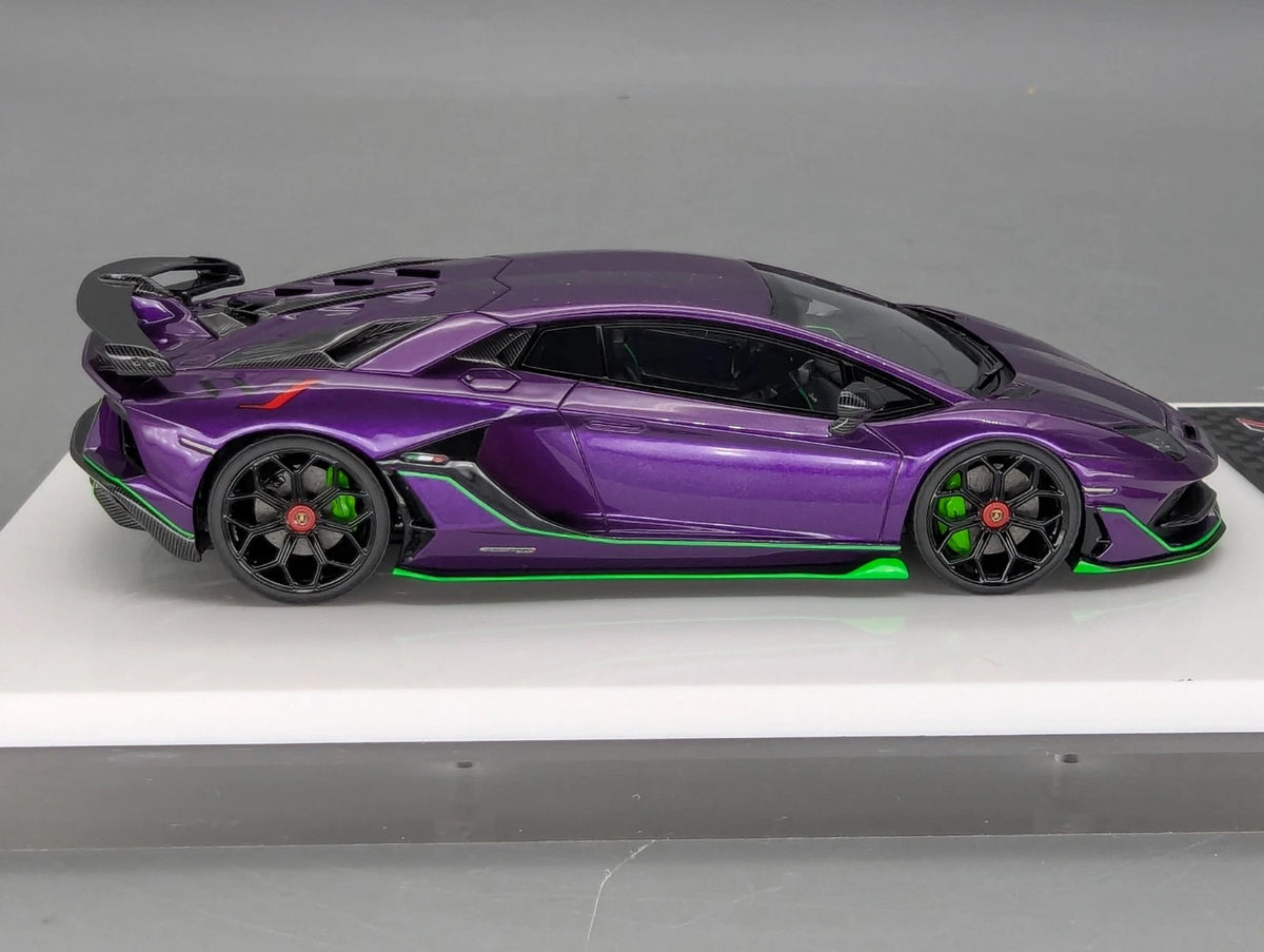 Eidolon Make Up 1:43 Lamborghini Aventador SVJ 2018 Limited 41/50 Viola Pac. OVP