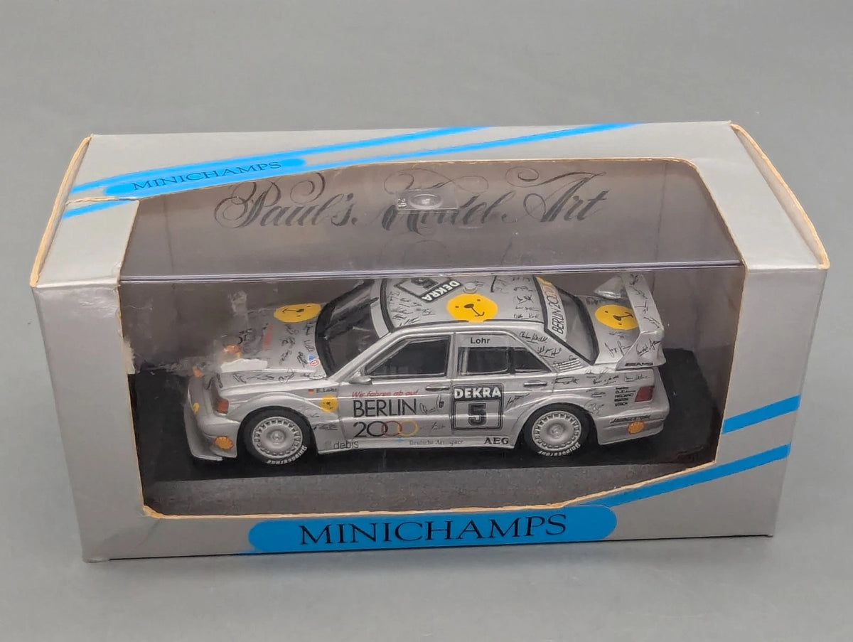Modellautos 1:43 Minichamps Mercedes Benz 190E Kl. 1 DTM 1993 #5 Lohr OVP
