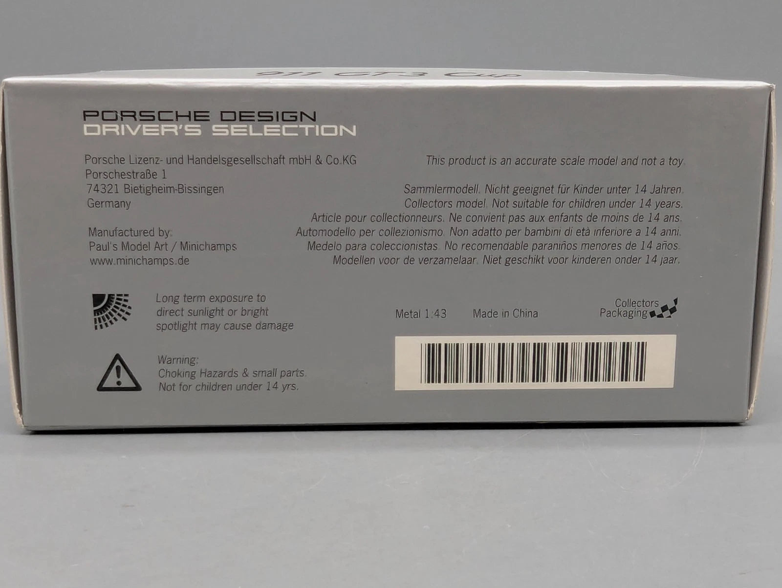 Modellautos 1:43 Minichamps Porsche 911 GT3 Cup Supercup 2006 WAP Dealer OVP