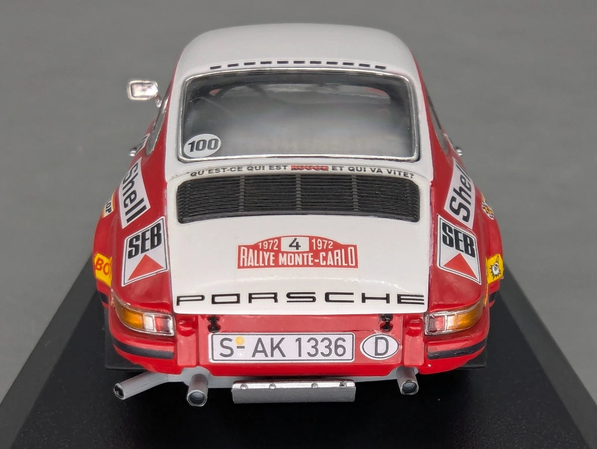 Modellautos 1:43 Minichamps Porsche 911 S SEB Rallye Monte Carlo 1972 #4 mit OVP
