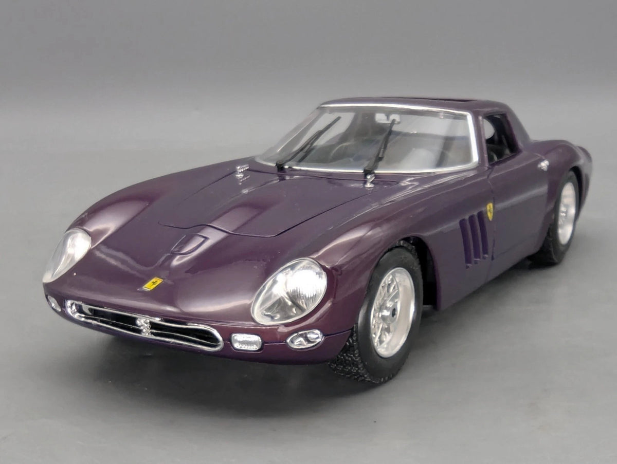 Modellautos 1:18 Guiloy 67527 Ferrari 250 GTO 1964 Violet Purple mit Vitrine