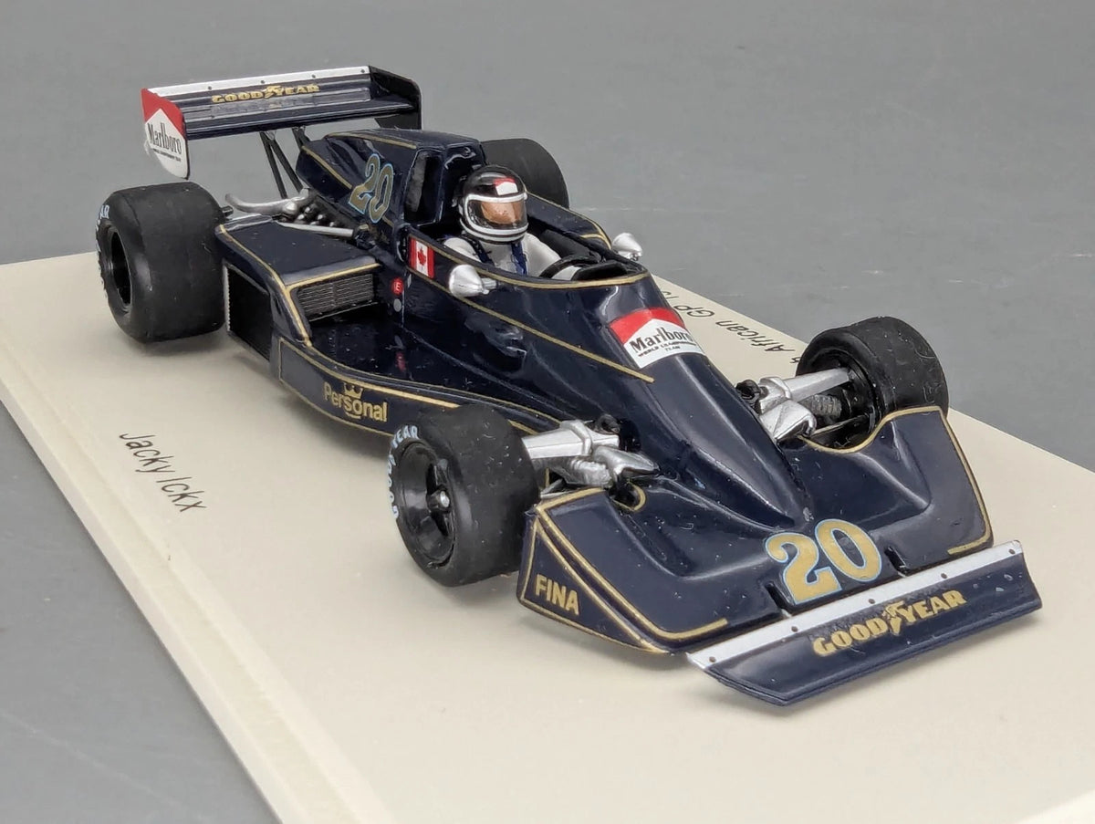 Modellautos 1:43 Spark S4045 Williams FW05 South African GP 1976 #20 J. Ickx OVP