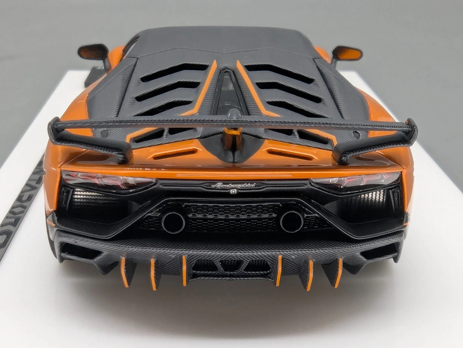 Eidolon Make Up 1:43 Lamborghini Aventador SVJ 63 2018 #63 Orange Ltd 53/63 OVP