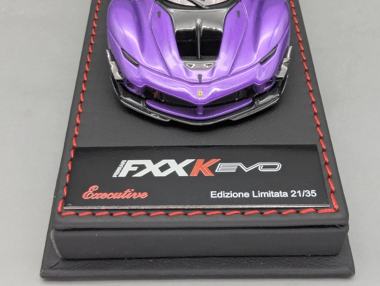 Modellautos 1:43 BBR Executive Calsito Ferrari FXX-K EVO Mica Viol Ltd 21/35 OVP