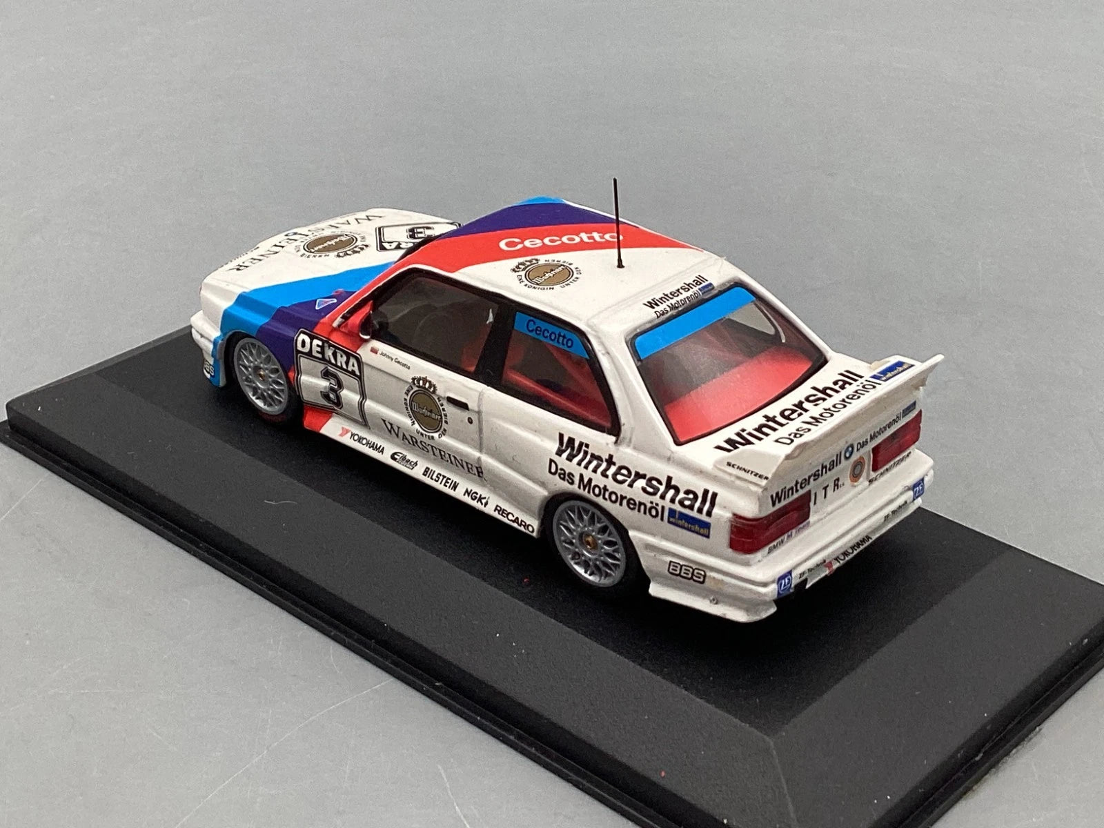 Modellautos 1:43 Minichamps BMW M3 E30 Sport Evo DTM 1991 Cecotto #3 mit OVP
